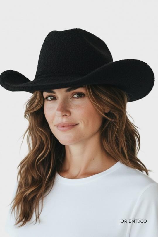 Hats Accessories Black ORIENT EXPRESS CH-AU50255 Efashion Paris