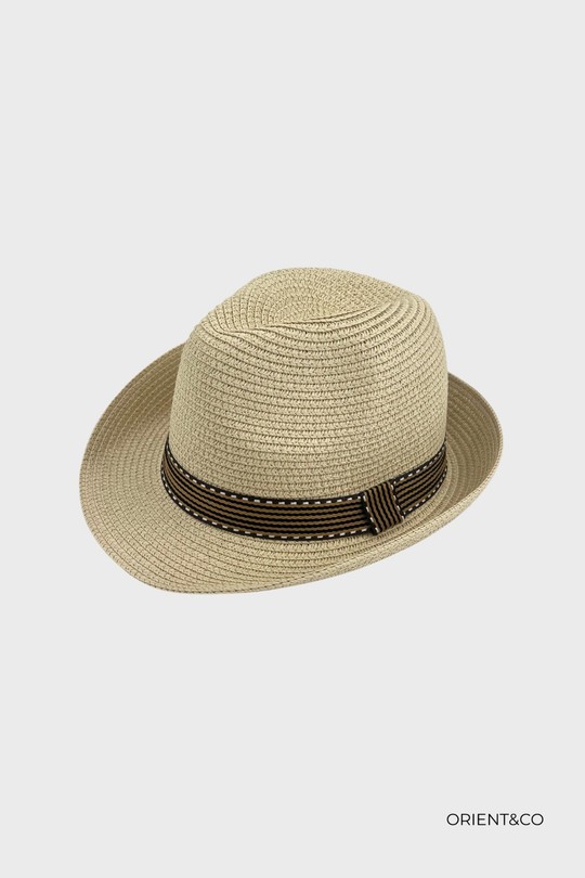 Chapeaux Accessoires Taupe ORIENT EXPRESS CH-7799 Efashion Paris