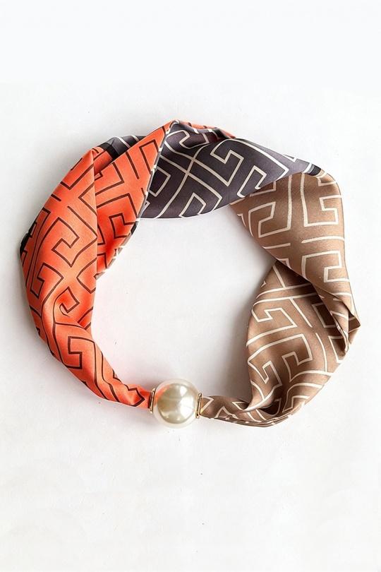 Foulard Accessori Orange ORIENT EXPRESS FL-4360002 Efashion Paris