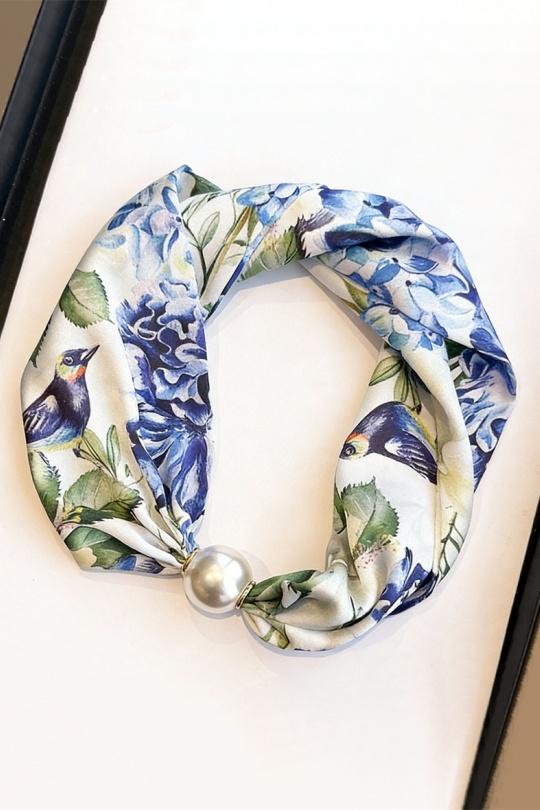 Foulard Accessori Blue ORIENT EXPRESS FL-4360005 Efashion Paris