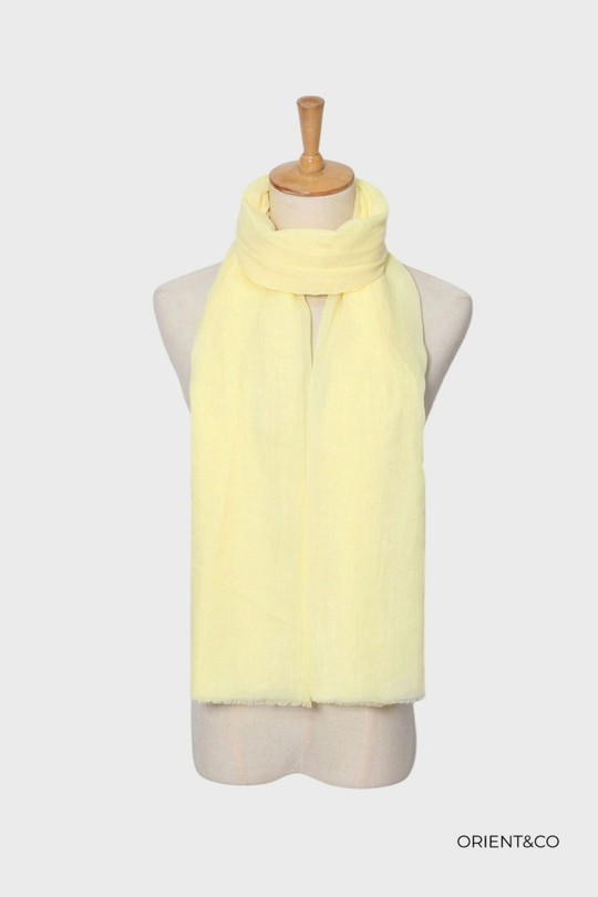 Écharpes Accessoires Jaune ORIENT EXPRESS ECH-AU70389 Efashion Paris