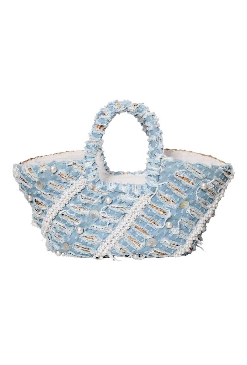 Shoppers Borse Blue ORIENT EXPRESS SAC-SP8874 #c Efashion Paris