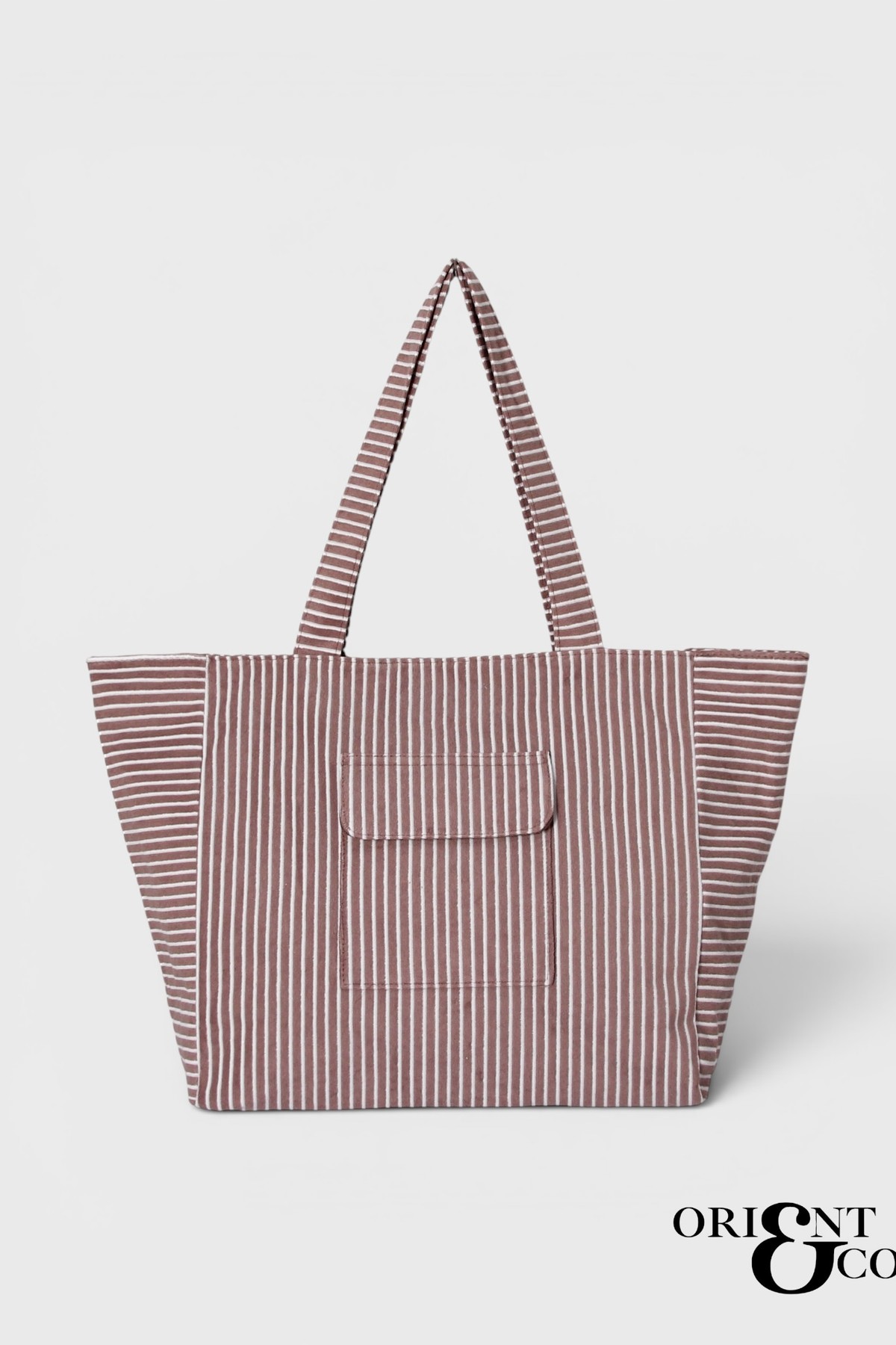 Cabas Maroquinerie Taupe ORIENT EXPRESS SAC-AU9138 #c Efashion Paris