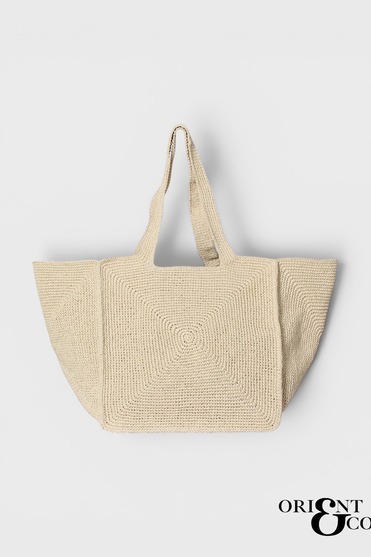 Cabas Maroquinerie Taupe ORIENT EXPRESS SAC-AU9071 #c Efashion Paris