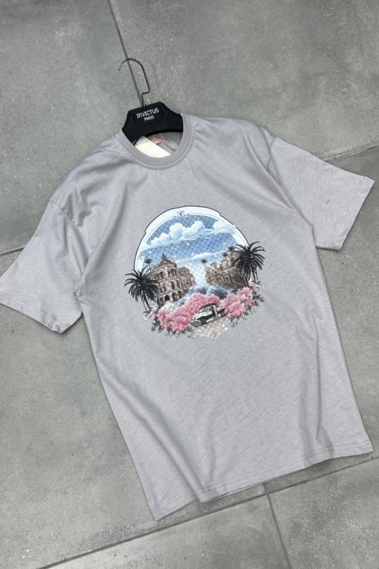T-shirts Homme Gris Invictus Paris 320 G INV Efashion Paris