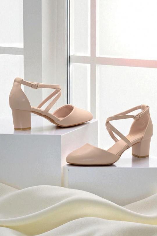 Tacco Scarpe Beige VALANCIANA 5282 Efashion Paris