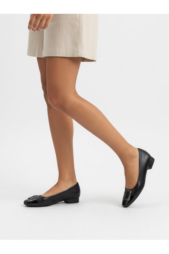 Ballerines Chaussures Bleu VALANCIANA LL9929 Efashion Paris