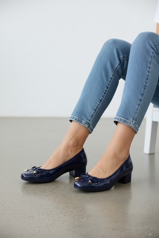 Ballerines Chaussures Doré VALANCIANA 87-3 Efashion Paris