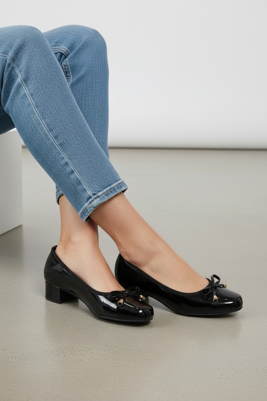 Ballerines Chaussures Doré VALANCIANA 87-3 Efashion Paris