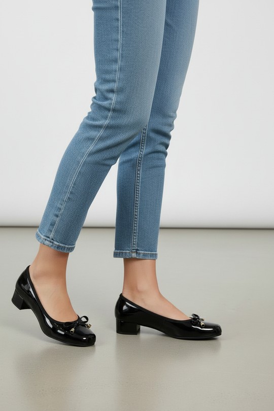 Ballerines Chaussures Doré VALANCIANA 87-3 Efashion Paris