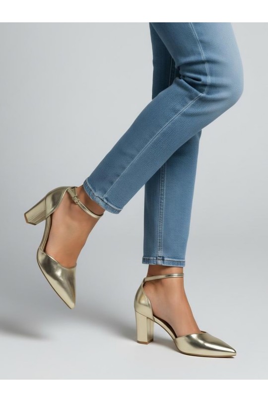 Escarpins Chaussures Doré VALANCIANA 321-5PU Efashion Paris