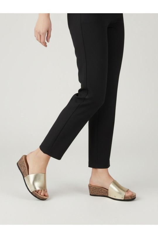 Zeppe Scarpe Gold VALANCIANA RL2612 Efashion Paris