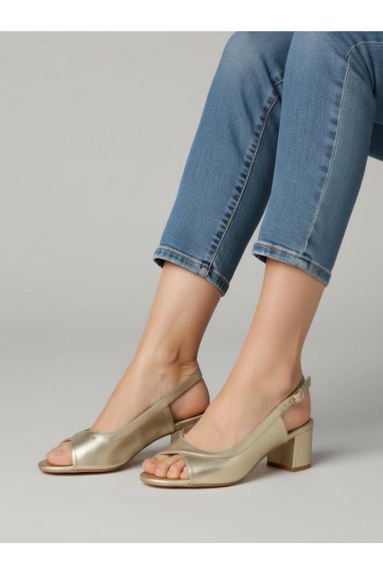 Sandals Shoes Red VALANCIANA 528-9 Efashion Paris