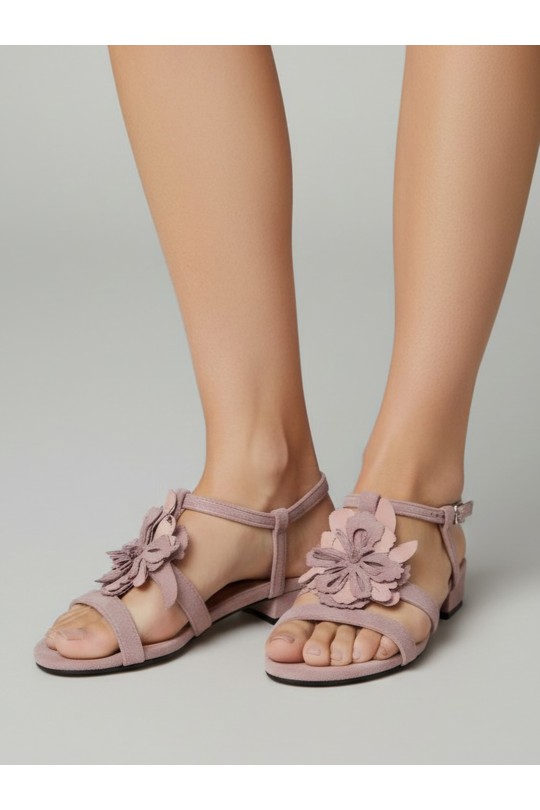 Sandals Shoes Green VALANCIANA FRL26-53 Efashion Paris