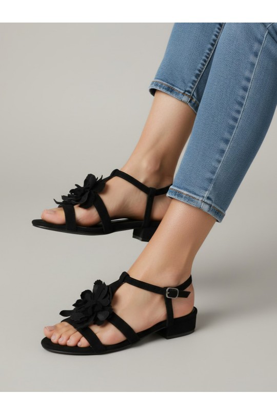 Sandals Shoes Green VALANCIANA FRL26-53 Efashion Paris