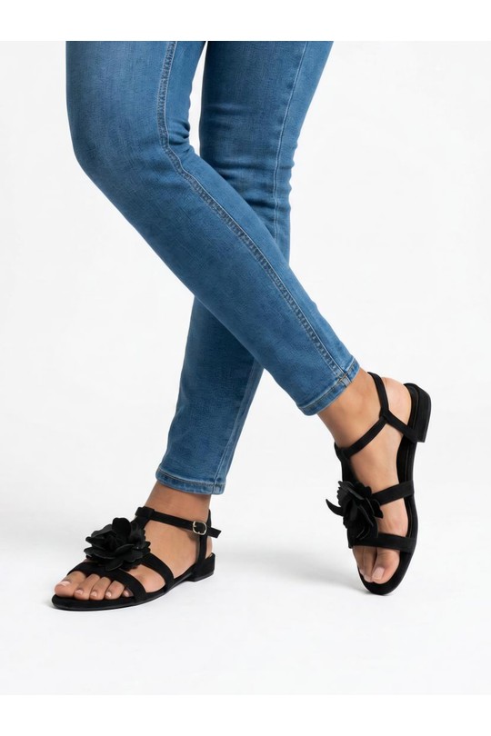 Sandals Shoes Green VALANCIANA FRL26-53 Efashion Paris