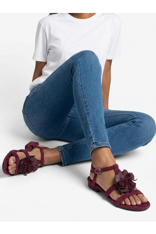 Sandals Shoes Green VALANCIANA FRL26-53 Efashion Paris