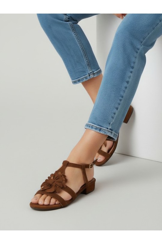 Sandals Shoes Green VALANCIANA FRL26-53 Efashion Paris