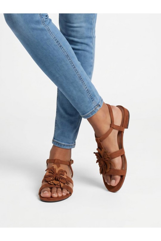 Sandals Shoes Green VALANCIANA FRL26-53 Efashion Paris