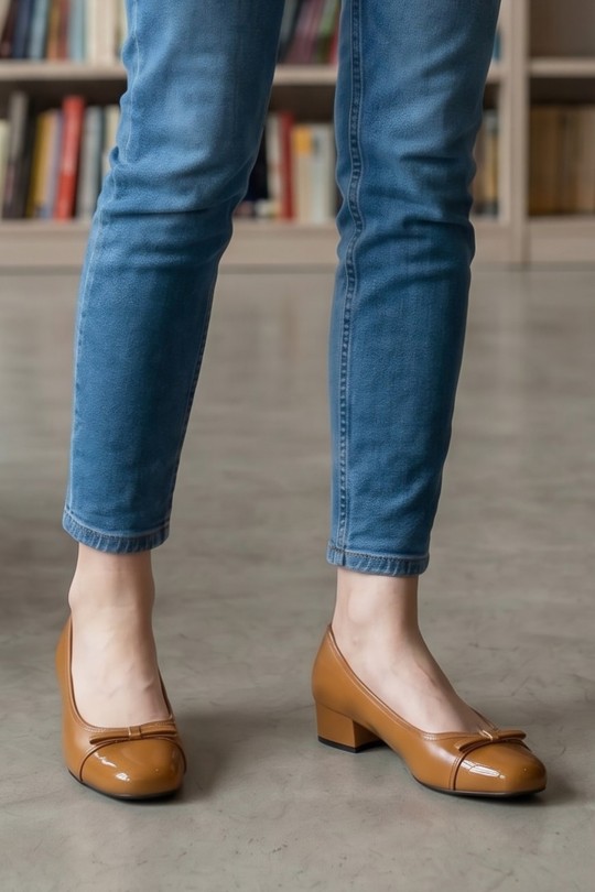 Ballerines Chaussures Marron VALANCIANA 87-8 Efashion Paris