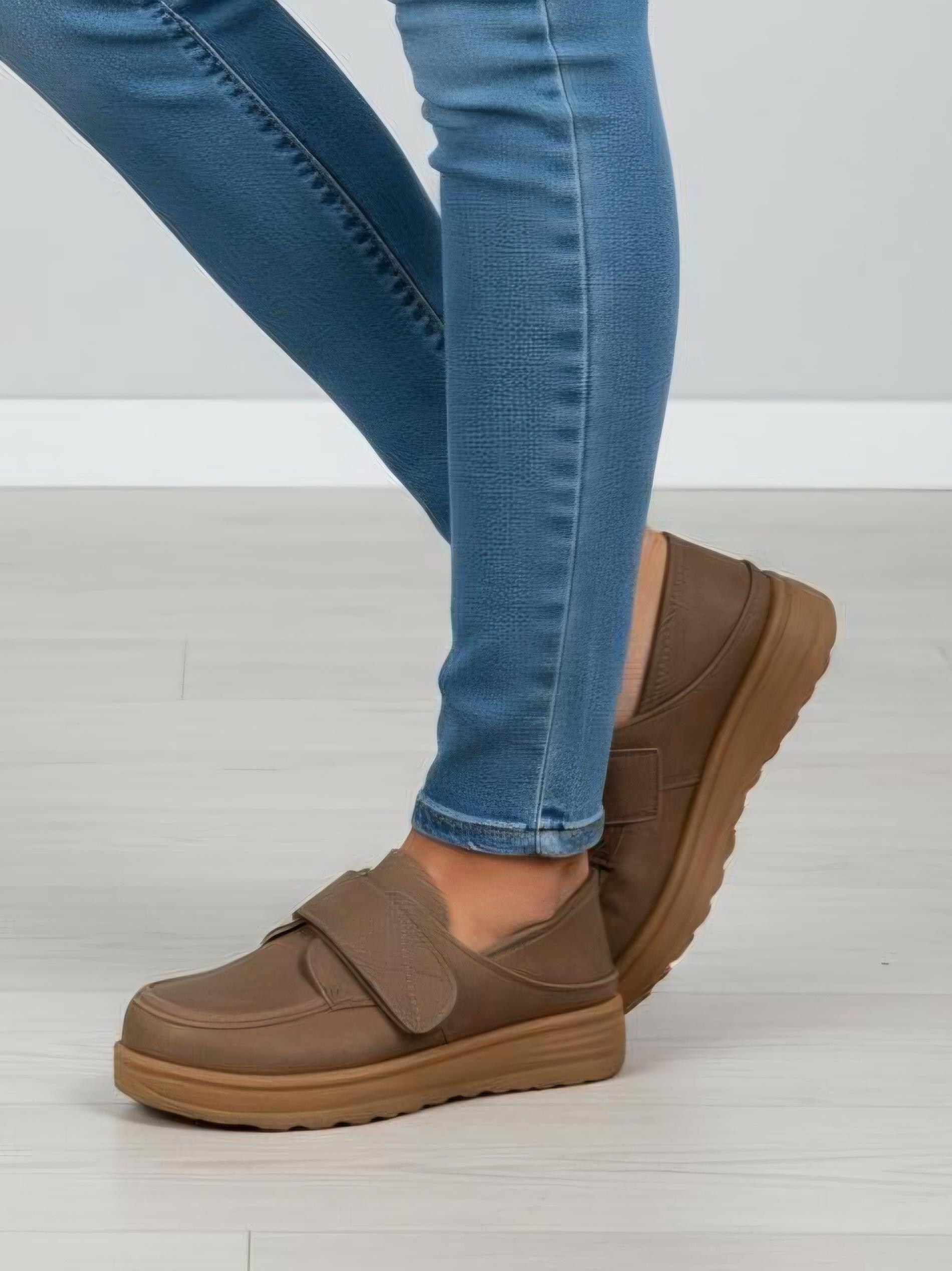 Mocassins Chaussures Kaki VALANCIANA 26111 #c Efashion Paris