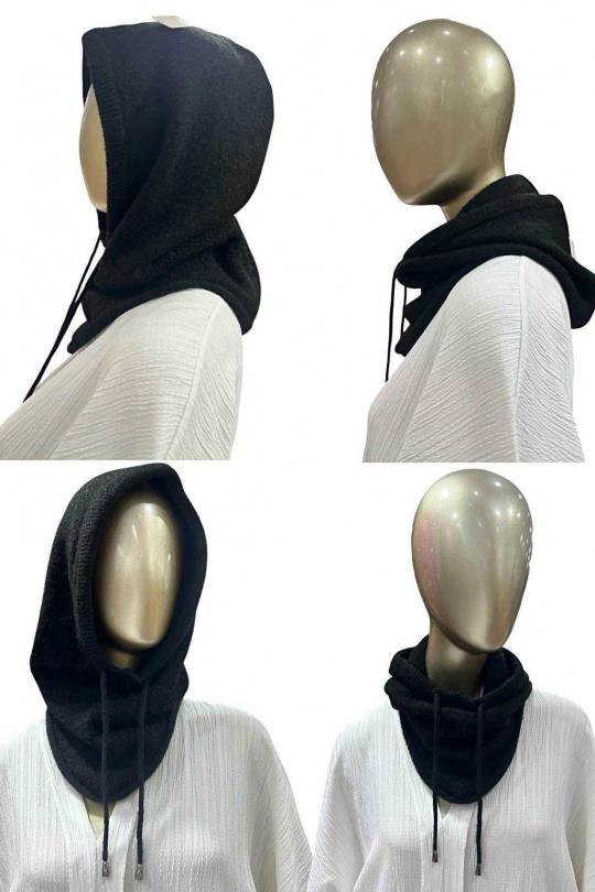 Bonnets Accessoires Noir ONYXO O6176 Efashion Paris