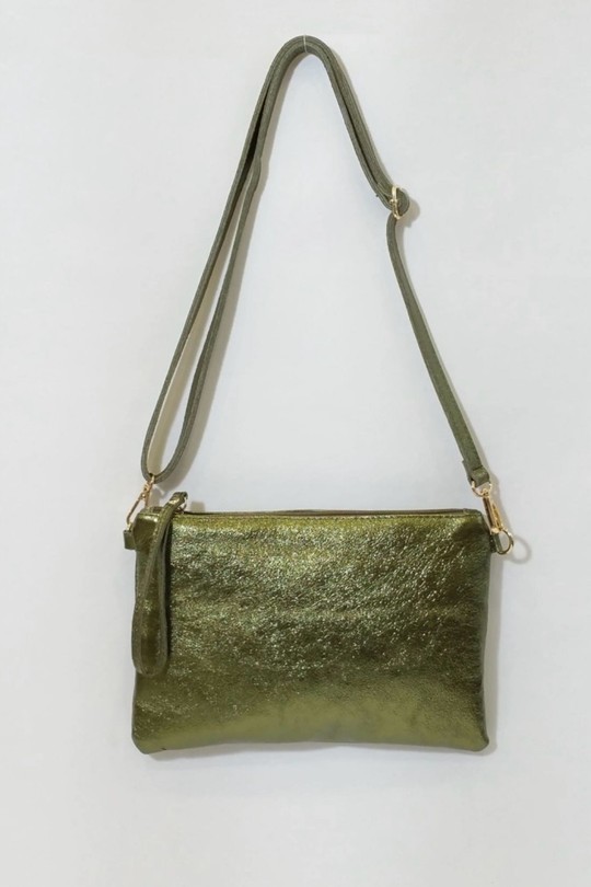 Sacs à bandoulière Maroquinerie Kaki ONYXO OD354 Efashion Paris