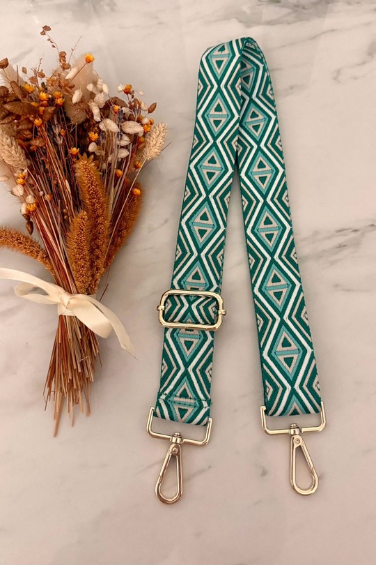 Bandoliera Borse Light green ONYXO OS211 Efashion Paris