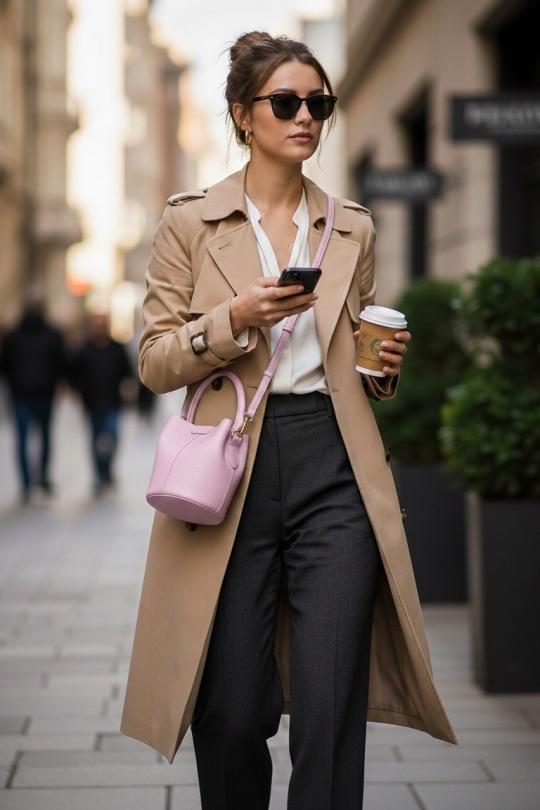 Sacs à main Maroquinerie Rose ONYXO OD356 Efashion Paris