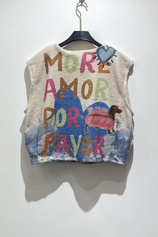 Gilets Femme Beige LA SWEETY 25663H Efashion Paris