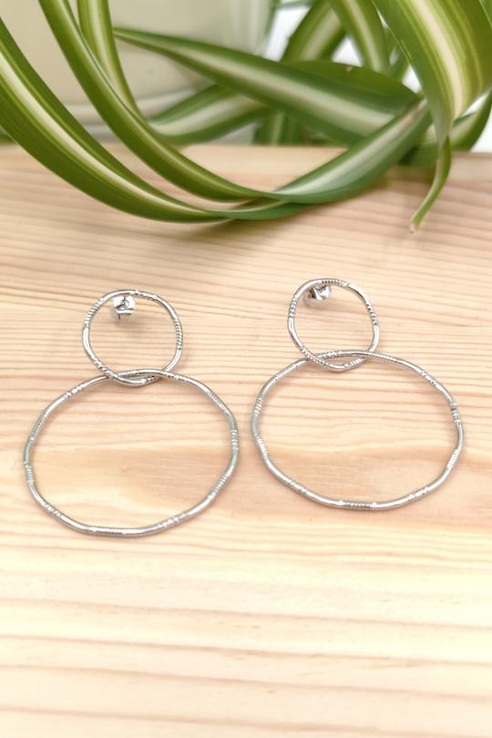 Boucles d'oreilles Accessoires Doré GLAM CHIC WF-E0397 Efashion Paris