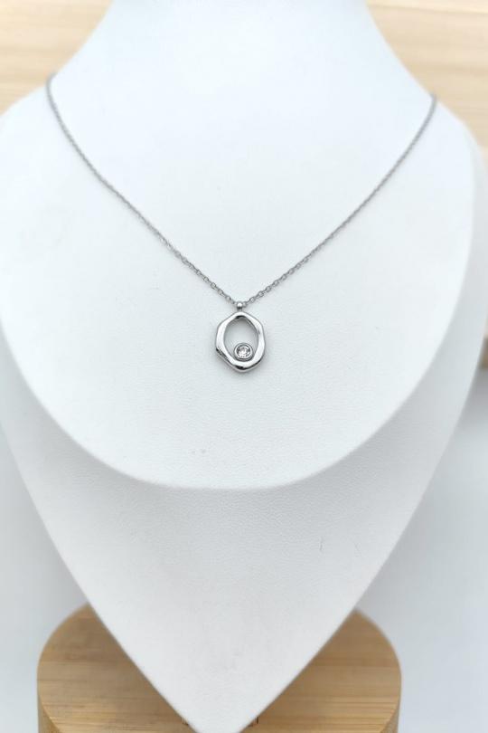 Collane Accessori Silver GLAM CHIC YC-N5292 Efashion Paris