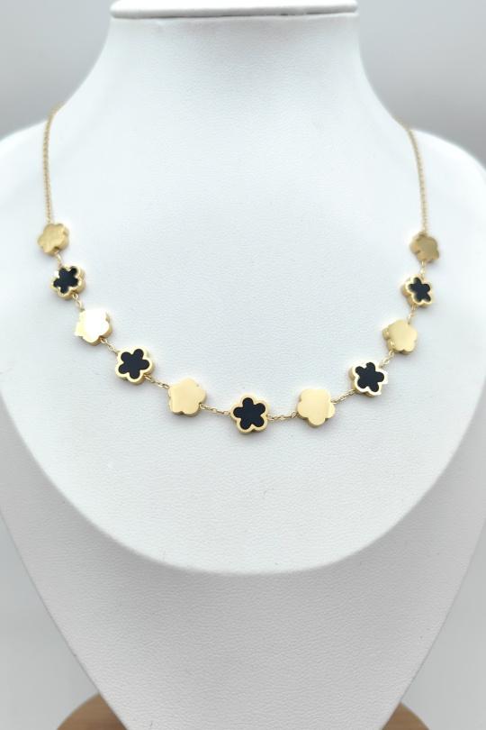 Collane Accessori Black GLAM CHIC WPS-57 Efashion Paris