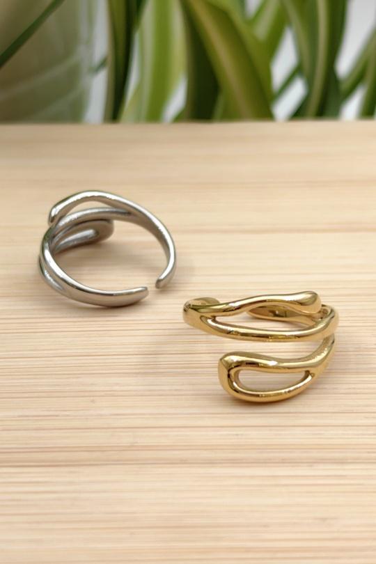 Anillos Complementos Gold GLAM CHIC 2BA035-94 Efashion Paris