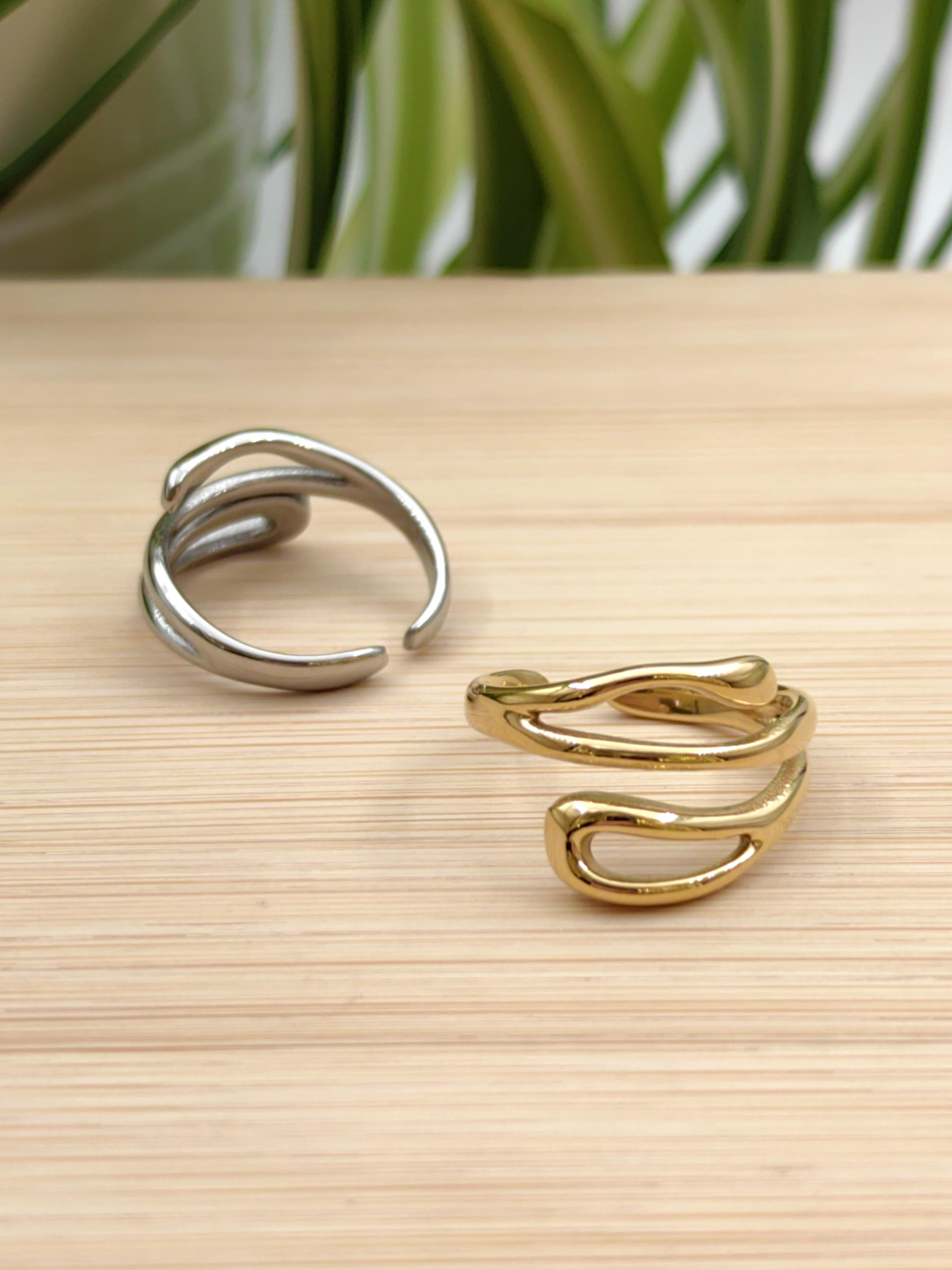Anillos Complementos Gold GLAM CHIC 2BA035-94 #c Efashion Paris