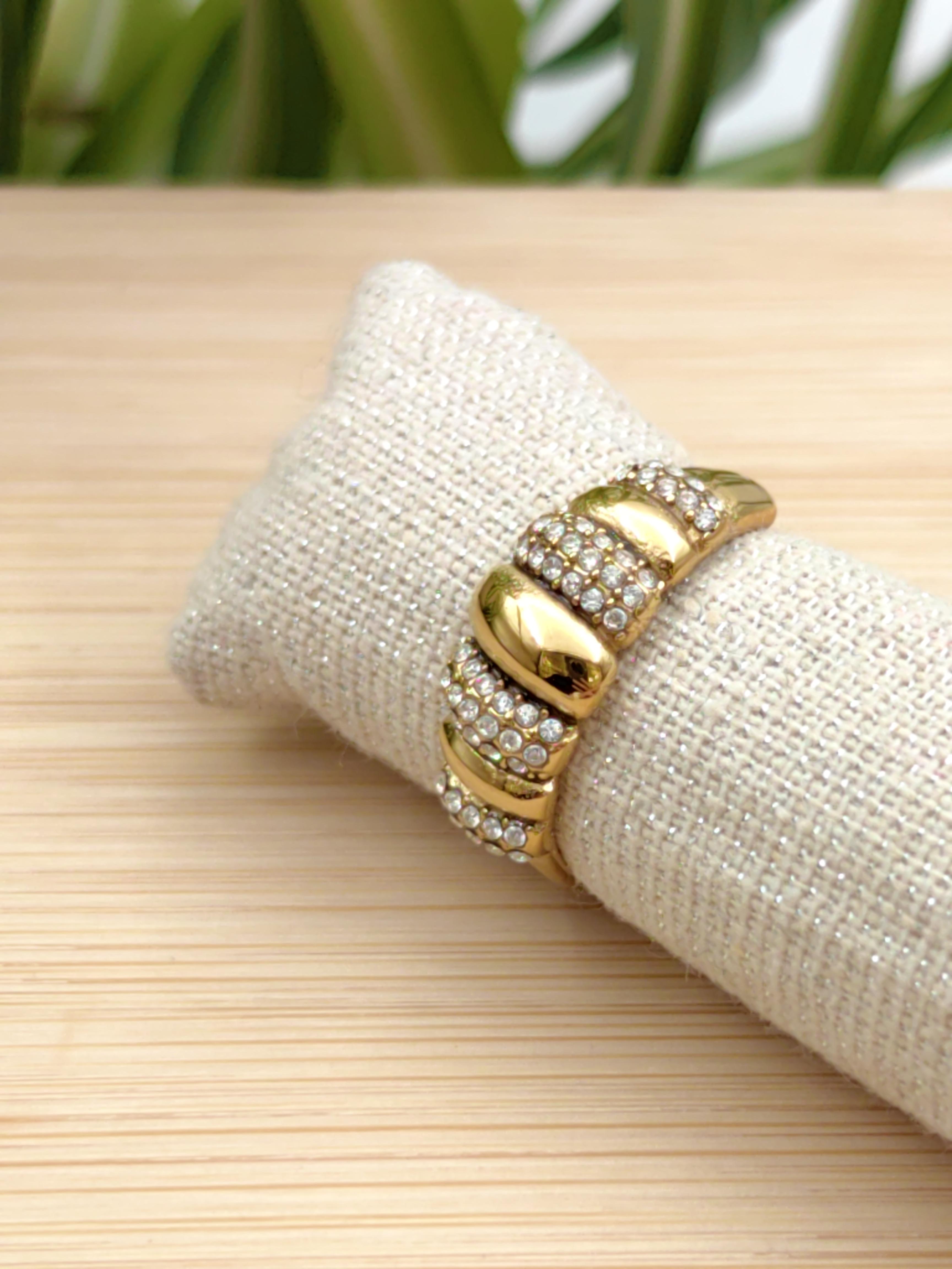 Rings Accessories Gold GLAM CHIC BA039-317 #c Efashion Paris