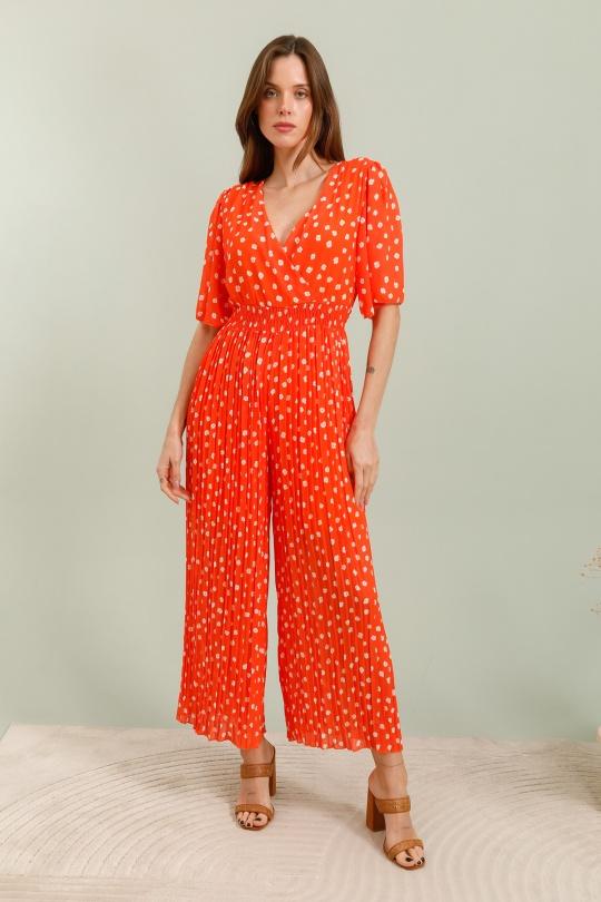 Jumpsuits Women Orange GRACIELA 120818 Efashion Paris