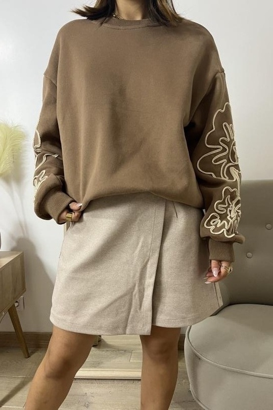 Sweats Women Camel GRACIELA SW01 Efashion Paris