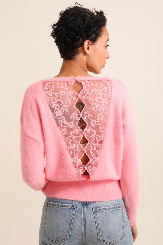 Jumpers Women Pink GRACIELA PSC002 Efashion Paris