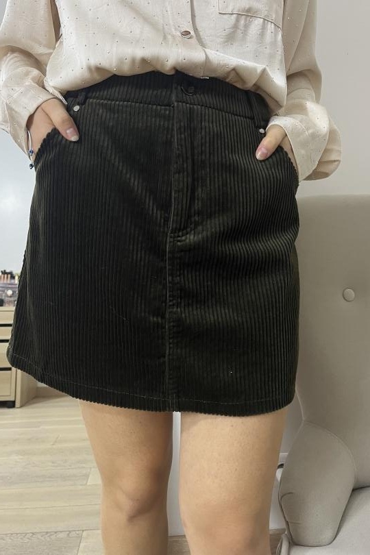 Skirts Women Khaki GRACIELA JP7309 Efashion Paris