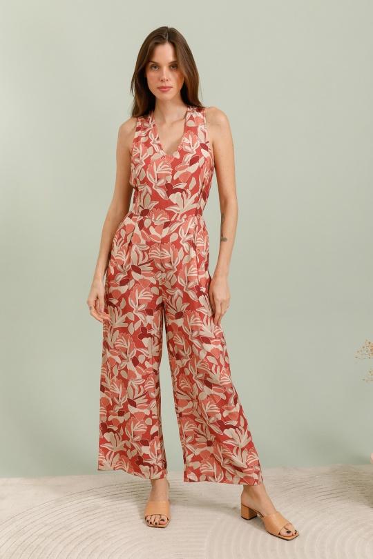Jumpsuits Women Pink GRACIELA SL9129 Efashion Paris