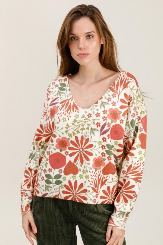 Jumpers Women Print GRACIELA PU6371 Efashion Paris
