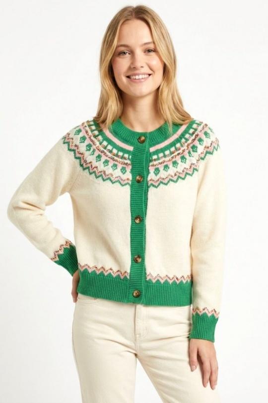 Cardigan Donna Black GRACIELA GSC087 Efashion Paris