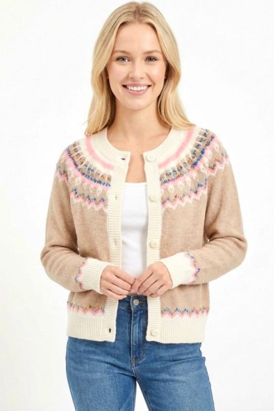 Cardigan Donna Black GRACIELA GSC087 Efashion Paris