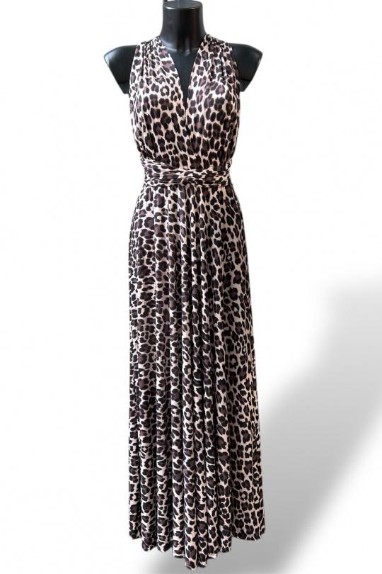 Robes longues Femme Leopard GRACIELA 53571LP Efashion Paris