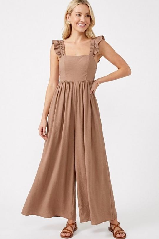 Jumpsuits Women Terra-cota GRACIELA SL9124 Efashion Paris