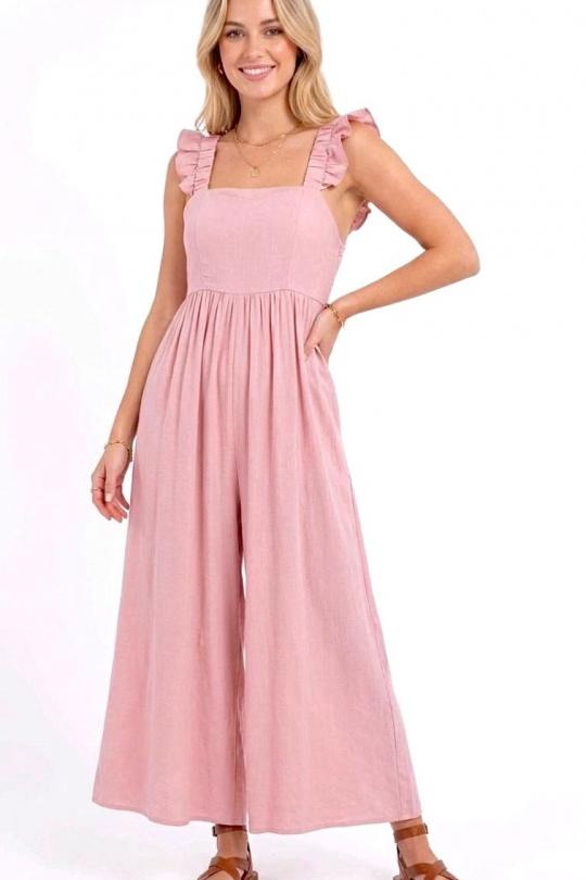 Jumpsuits Women Terra-cota GRACIELA SL9124 Efashion Paris