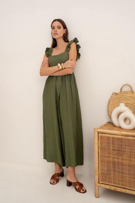 Jumpsuits Women Terra-cota GRACIELA SL9124 Efashion Paris