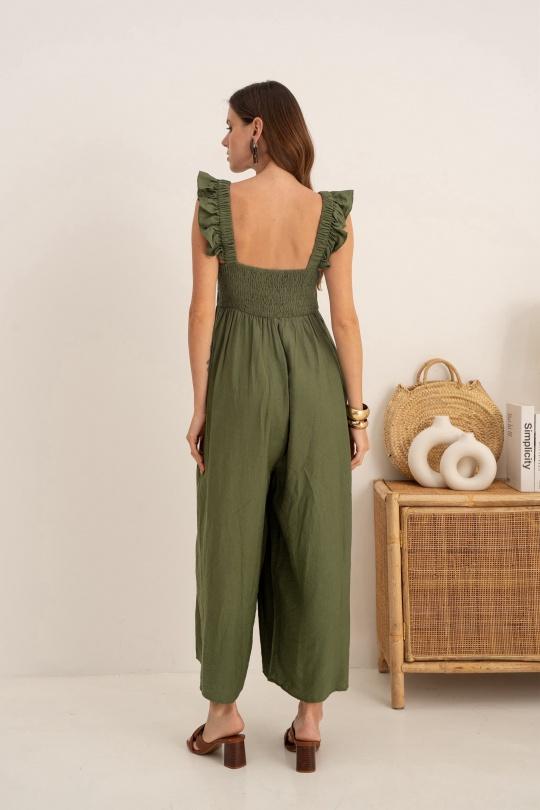 Jumpsuits Women Terra-cota GRACIELA SL9124 Efashion Paris