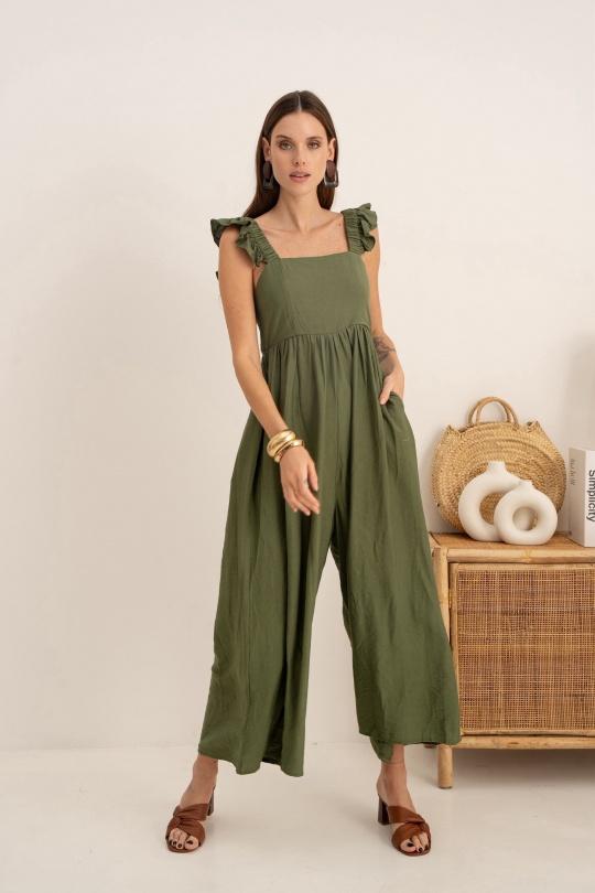 Jumpsuits Women Terra-cota GRACIELA SL9124 Efashion Paris